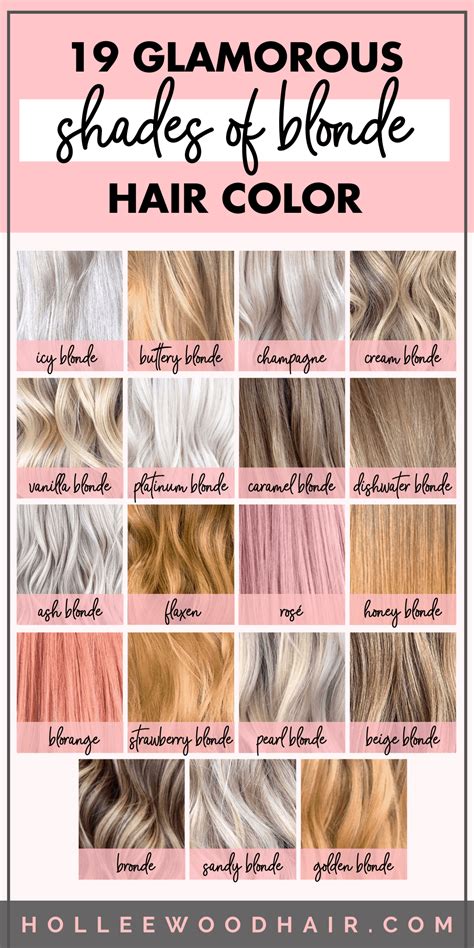 hair color trends 2024 blonde|shades of blonde color chart.